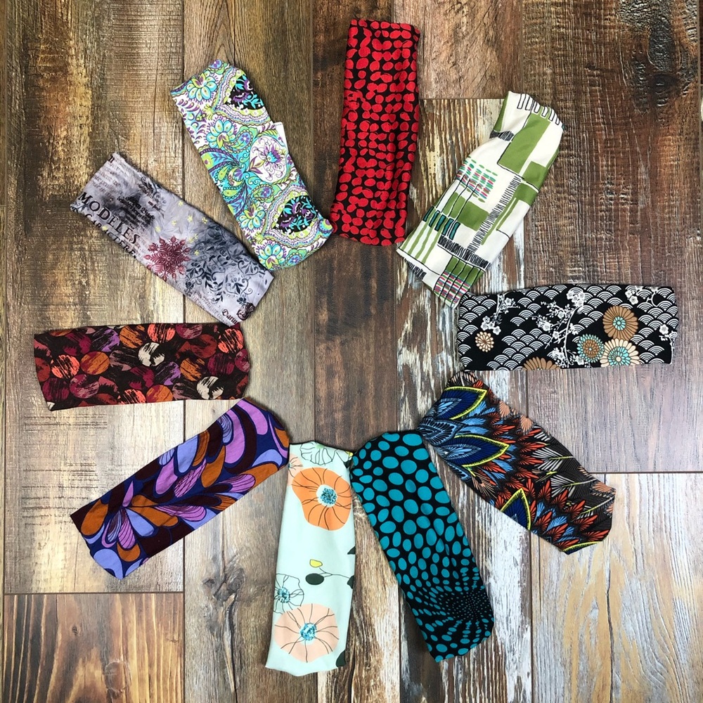 Colourful Upcycled Headband Hairband EMBODY